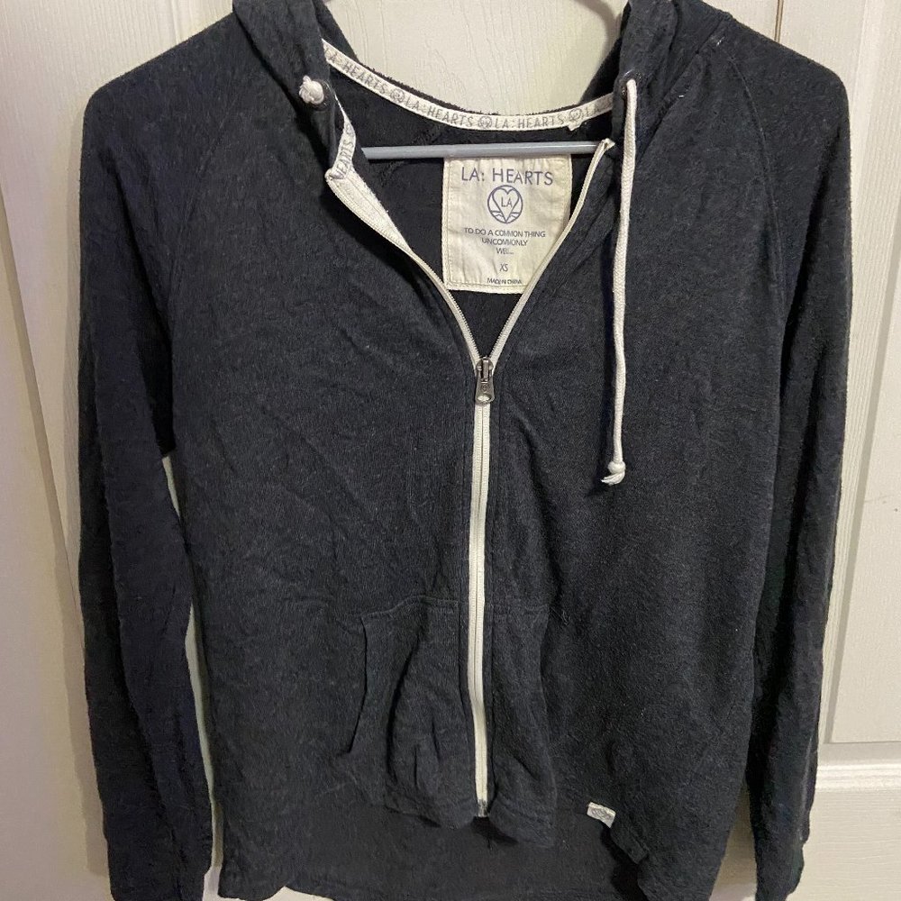 LA Hearts Zip Up